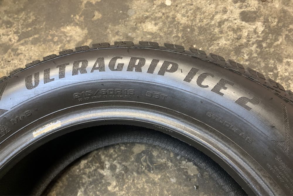 Шина одна Goodyear UltraGrip Ice 2 215/60 R16 одиночка