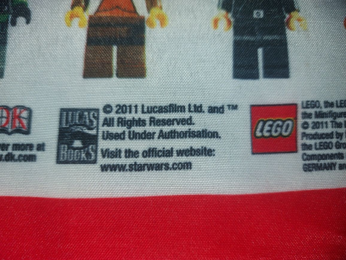 Lego Star Wars drawstring brick bag
