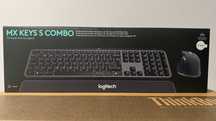 Logitech MX Keys S Combo Grafit -Klawiatura MX keys+ mysz MX Master 3S