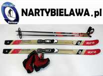 narty biegowe Alpina Discovery 80 Backcountry + buty BC Wyoming + kije