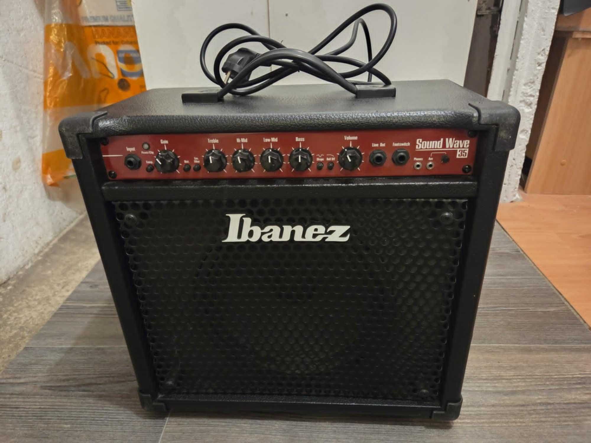 Wzmacniacz basowy Ibanez Sound Wave 35-U, 35 W, 10 cali. Stan idealny