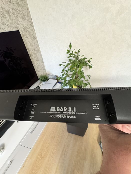 Саундбар JBL Bar 3.1 колонки звукова панель акустика система