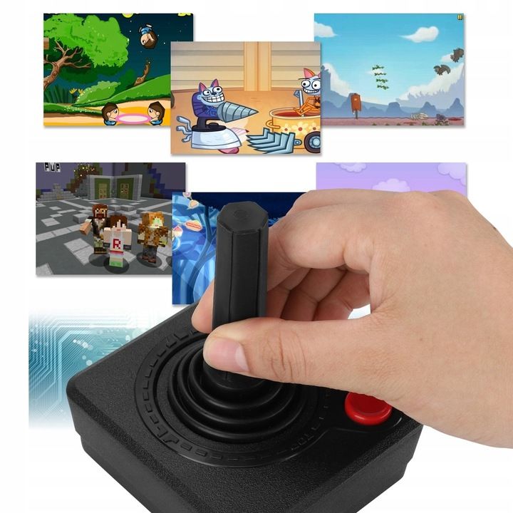 Analogowy Kontroler Typu Joystick 3d Sterowanie Grą Dla 2600