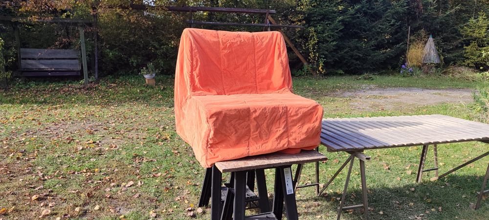 Fotel rozkładany Ikea LYCKSELE LÖVÅS