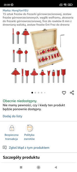 Mocna frazarka plus frezy