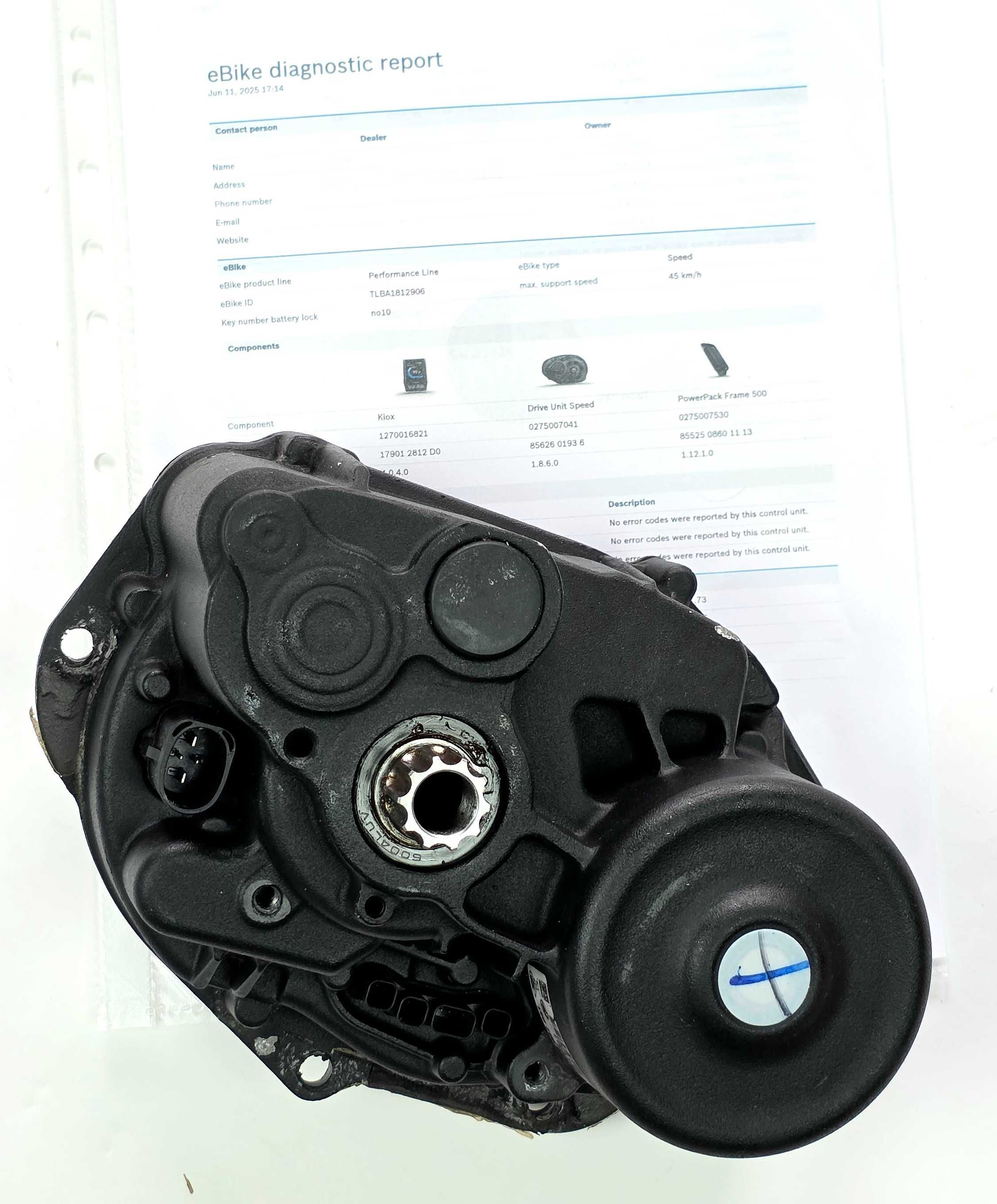 Silnik do roweru Bosch Performance Speed 45kmh Gen2 super stan OKAZJA