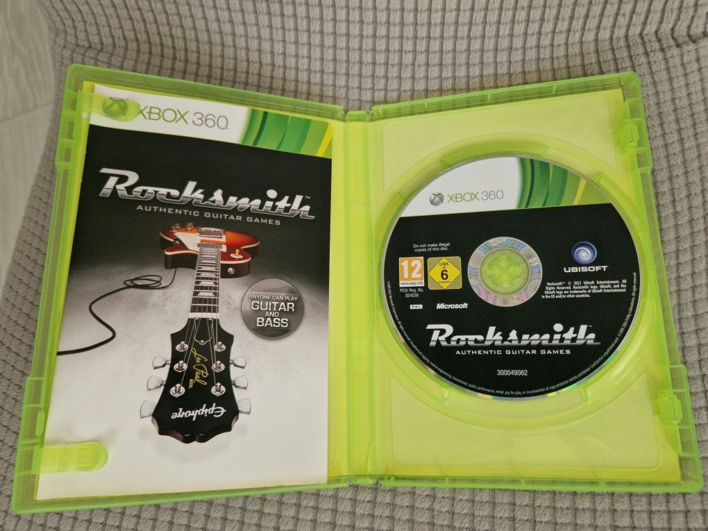 Gra Rocksmith, Rock Smith, Xbox 360, gitara, guitar hero