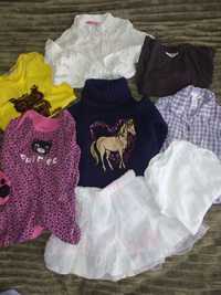 Пакет одежды на девочку 3-4 лет