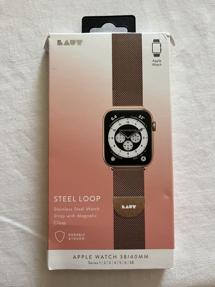 Bracelete LAUT Apple Watch 38/40 mm Rose Gold