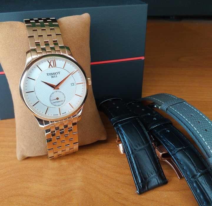 TISSOT Tradition Small Second T063.428.36.038.00 - gwarancja + gratis