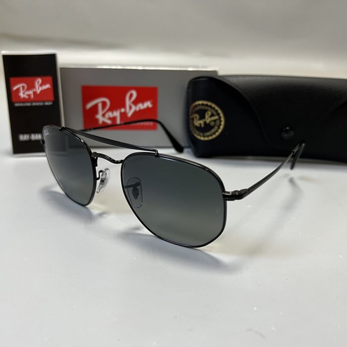 Ray Ban Marshal Black оригинал новые солнцезащитные очки (NEW)