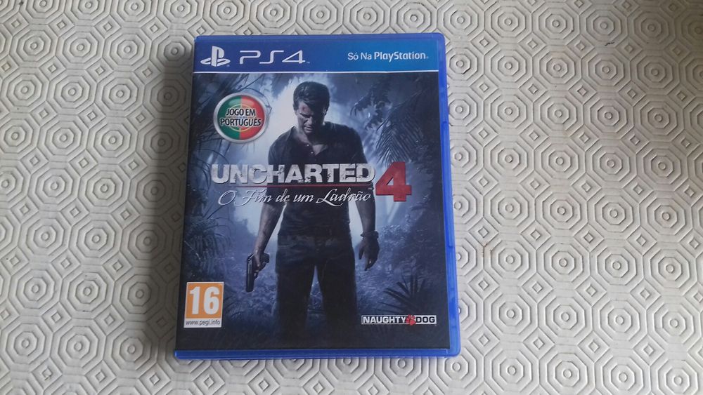 Uncharted 4 - O Fim de um Ladrão PS4