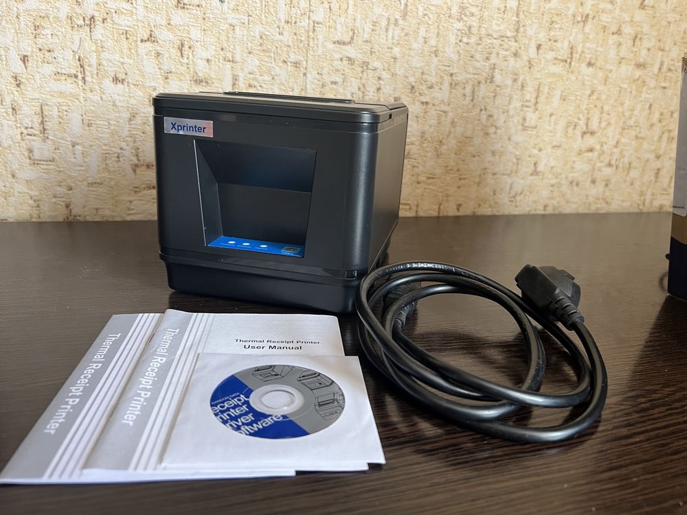 Чековый термопринтер POS-принтер Xprinter XP-Q160L Ethernet (НОВИЙ)