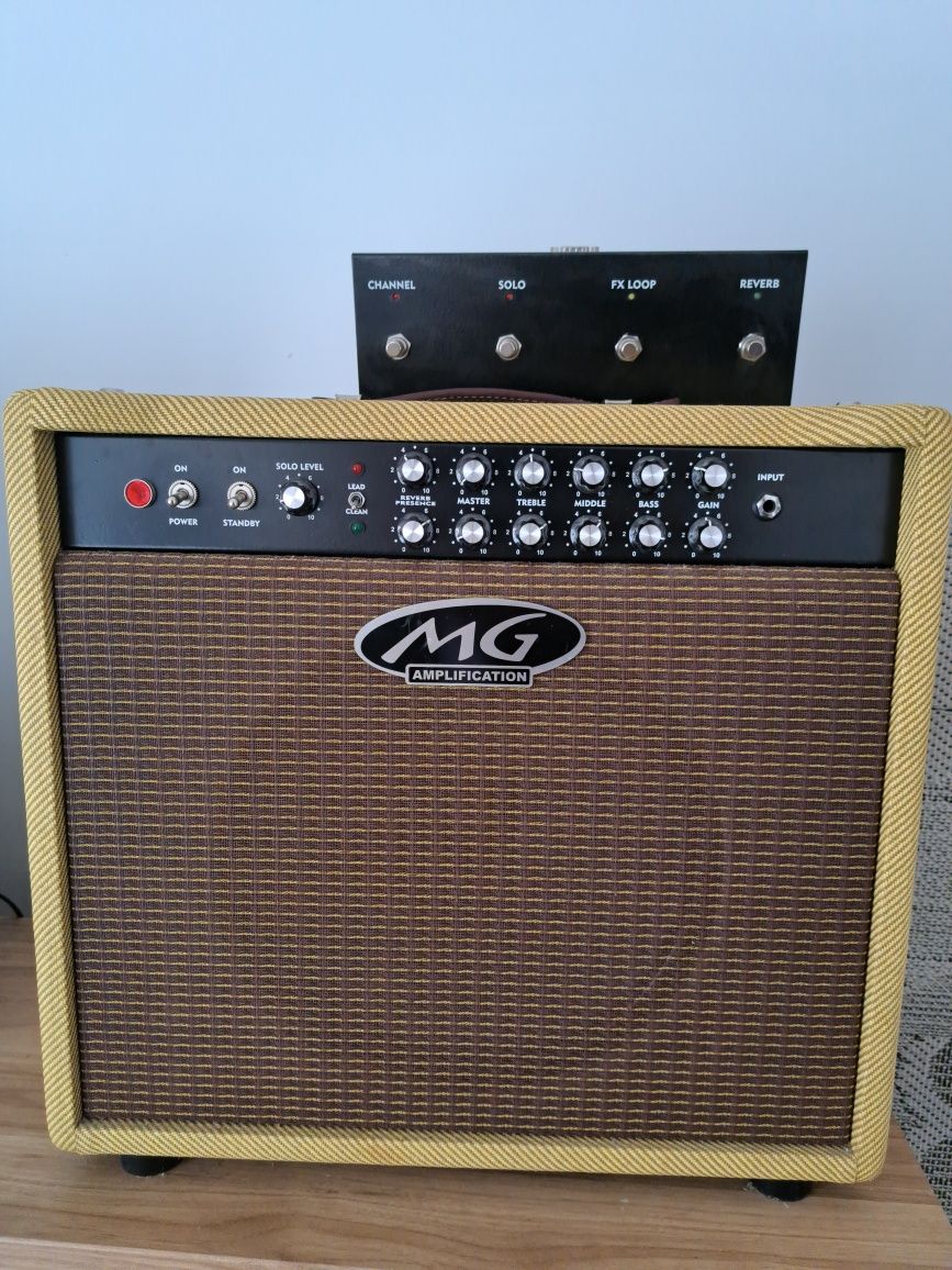 Wzmacniacz lampowy potrzebuje gitarzysty MG 20 Firebird Kup Mnie