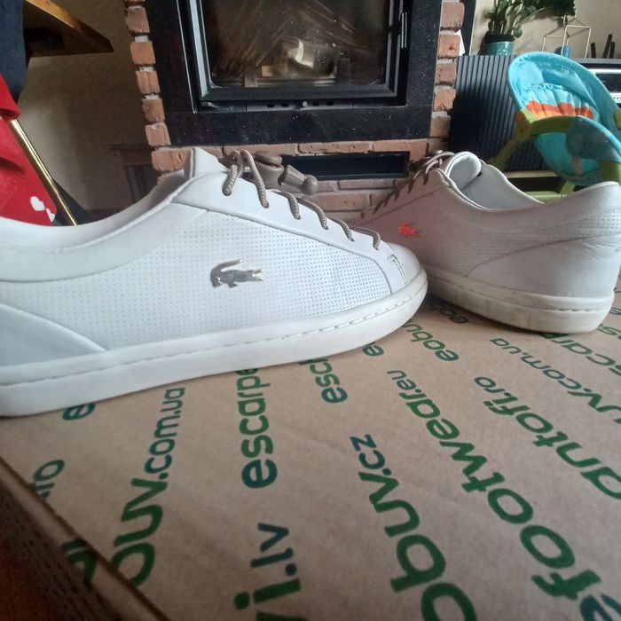 Lacoste buty skórzane