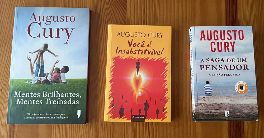 Livros diversos de Augusto Cury