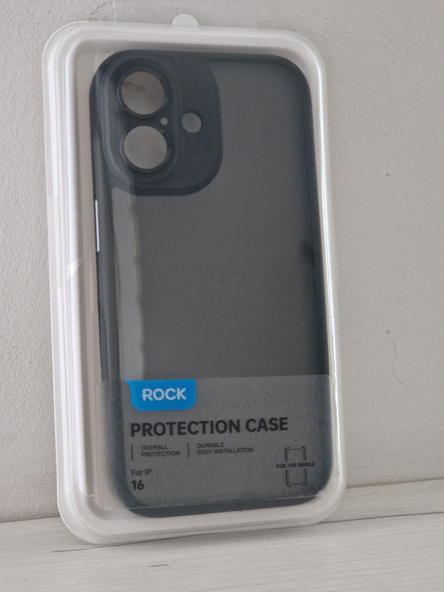 Rock Etui Guard Touch Matte Series do Iphone 16 czarne