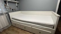 Sprzedam łóżko HEMNES Ikea używane
