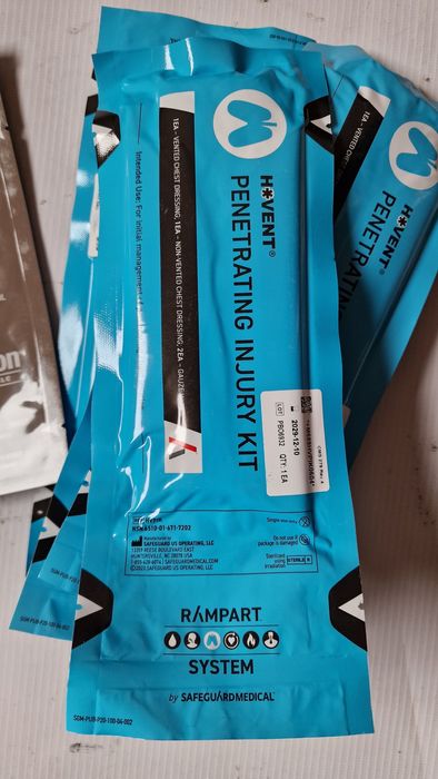 H*VENT CHEST SEAL Opatrunek Wentylowy us army