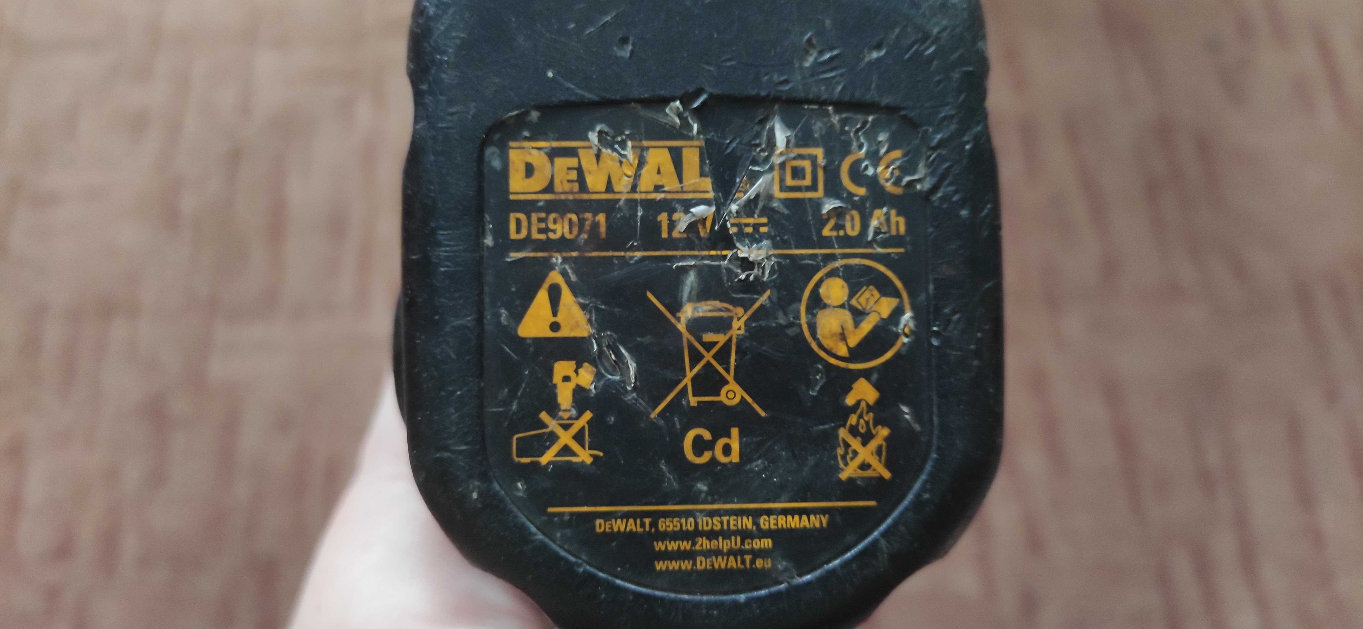 Bateria do wkrętarki DeWalt używana ( do regeneracji )