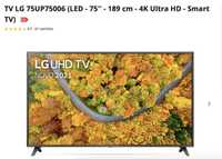 LG LED  TV- 75'' - 189 cm - 4K Ultra HD - Smart TV