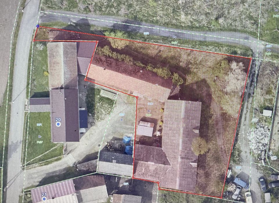 Działka pomieszczenia gospodarcze hala 550mk