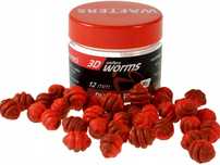 Przynęta Match Pro Wafters 3D Worms Duo 12mm i 8mm zestaw 3szt