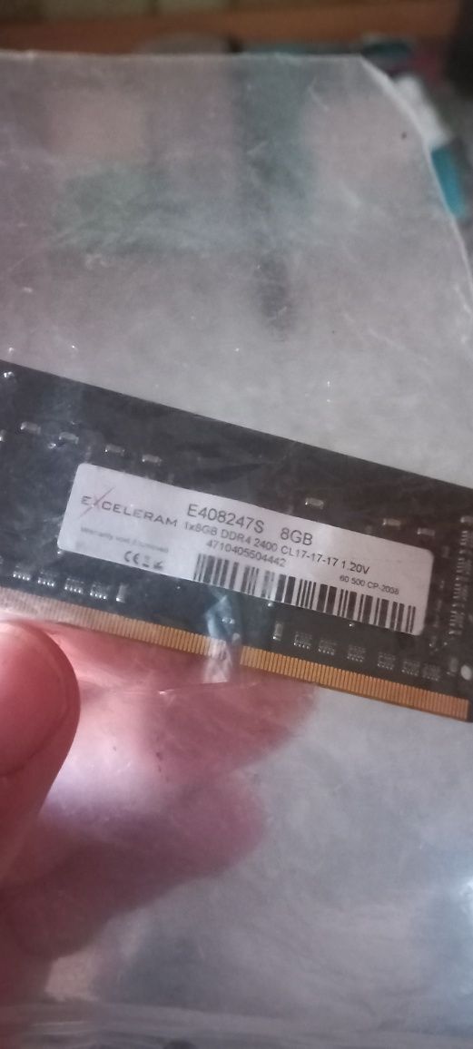 Модуль для ноутбука SoDIMM DDR4 8GB 2400 MHz eXceleram