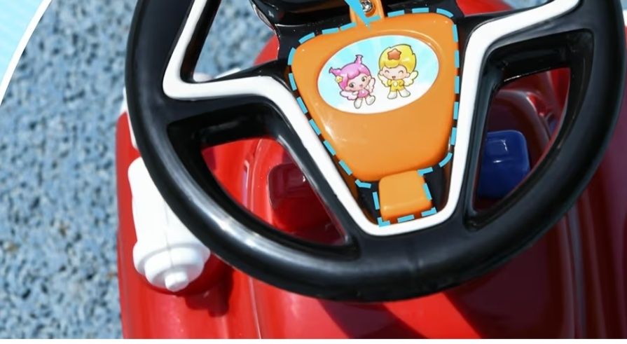 Camião dos bombeiros - carro de brincar sem pedais para criança