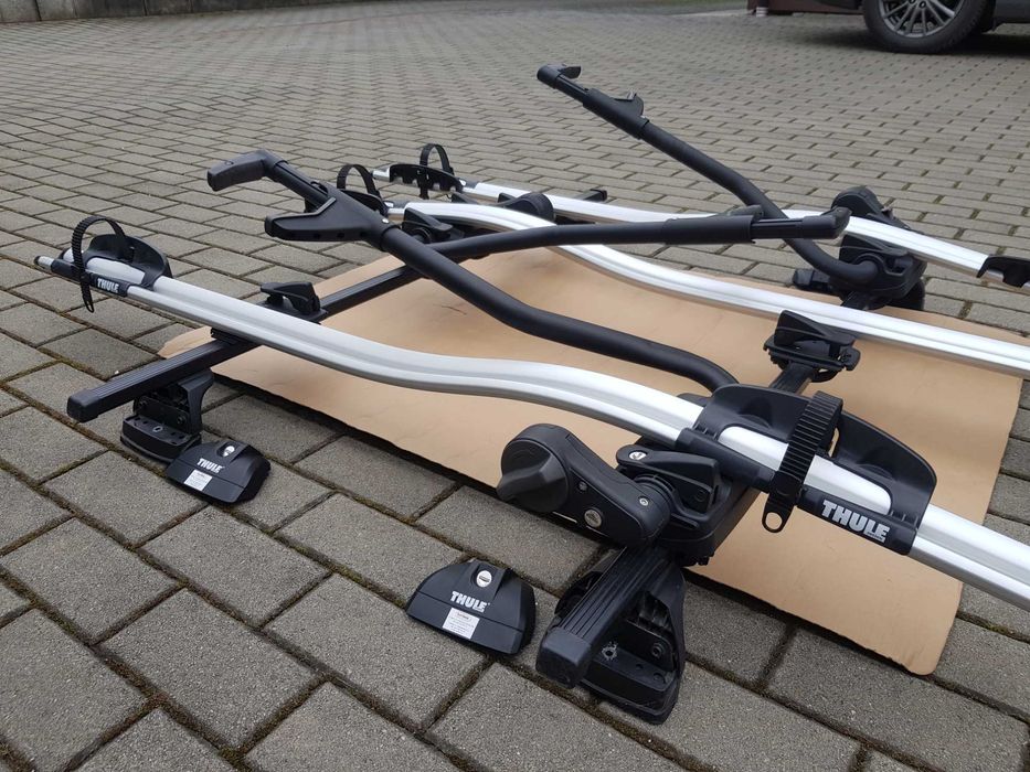 Bagażnik dachowy,  rowerowy Thule Mazda 6