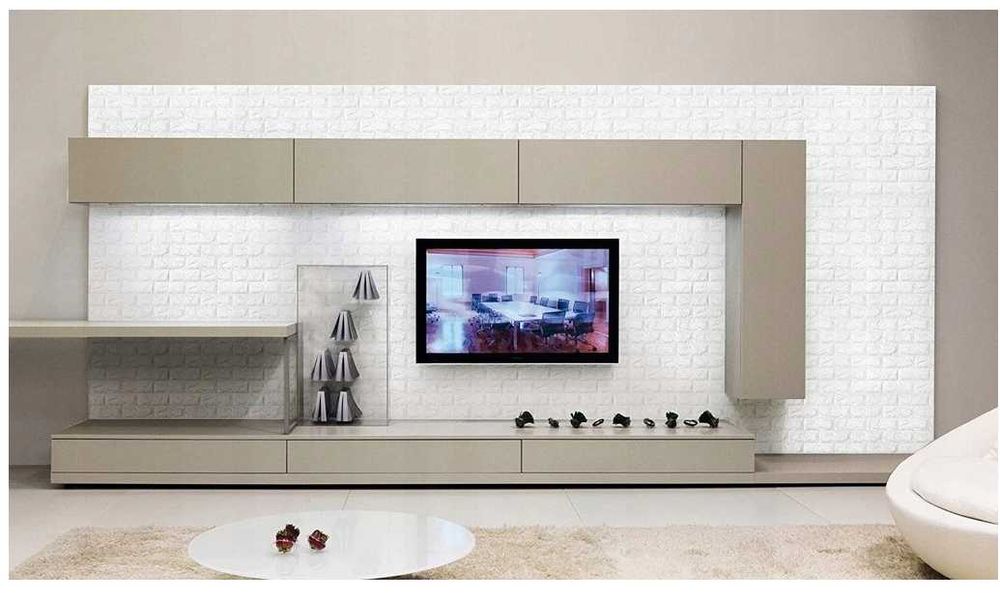 Nowoczesne PANELE ŚCIENNE Panel Ścienny Samoprzylepne Cegła OKAZJA!