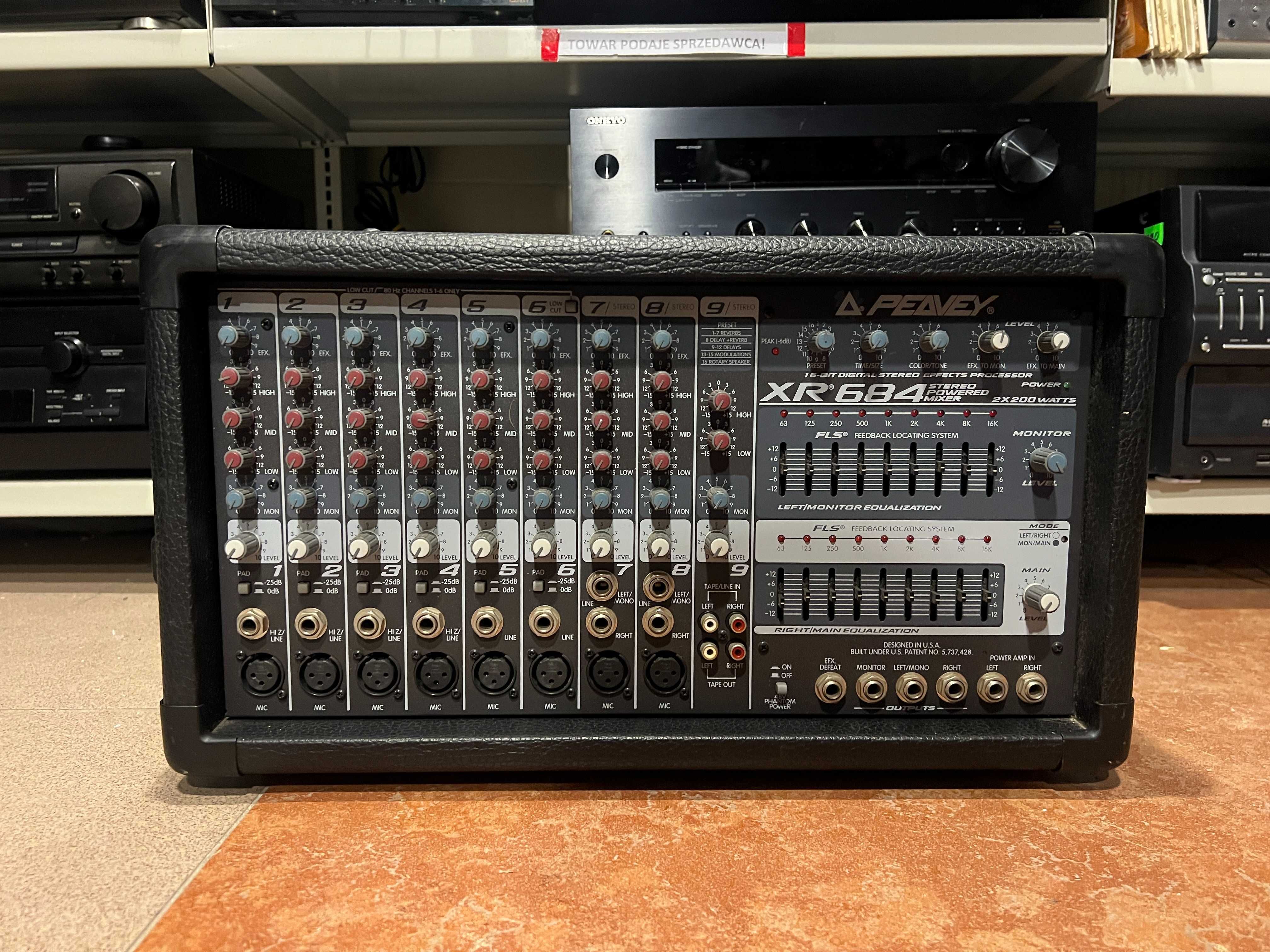 Powermixer, wzmacniacz Peavey XR684 Audio Room