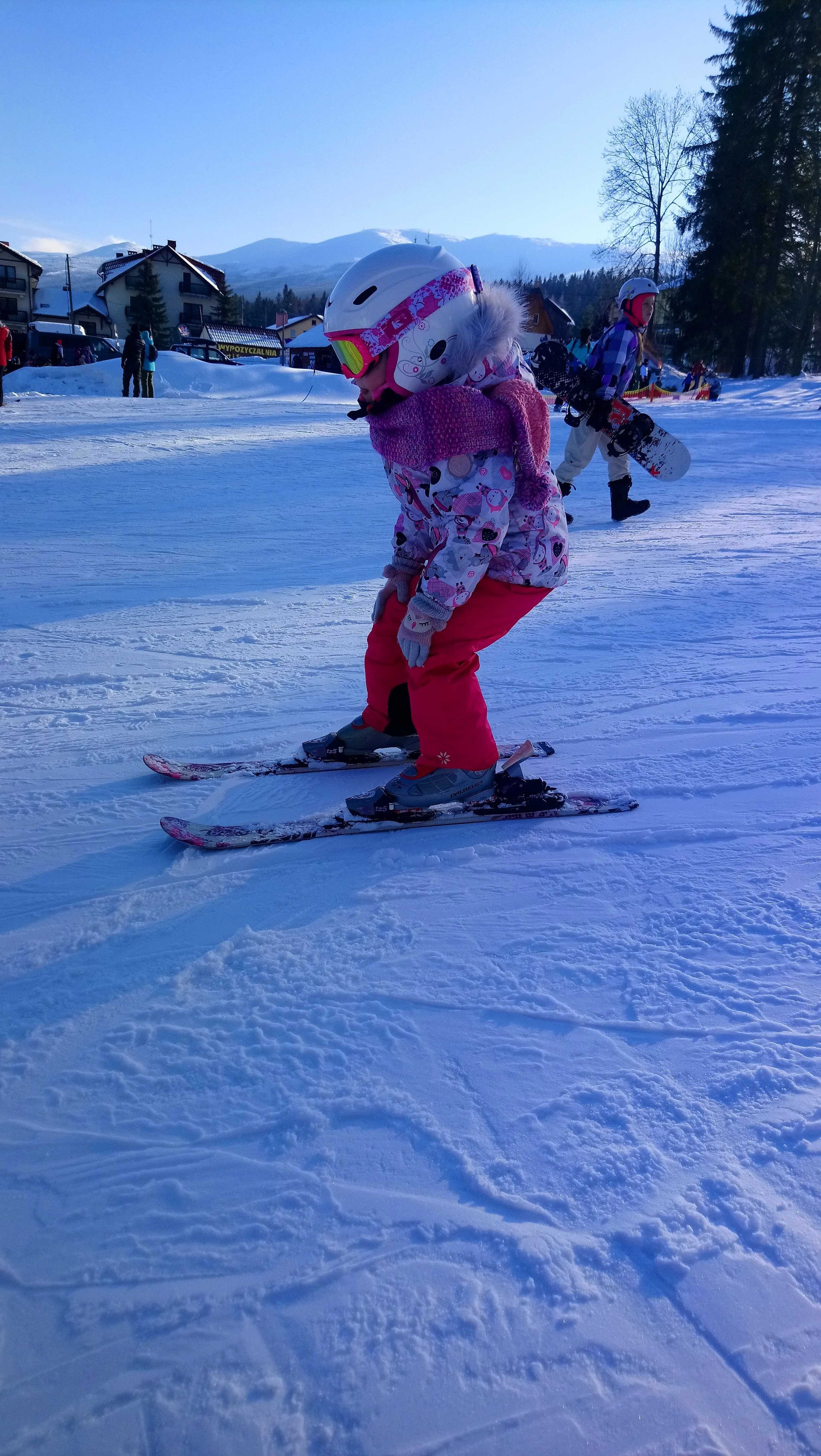 Kask narciarski snowboardowy dla dziewczynki Arcore plus google IQ
