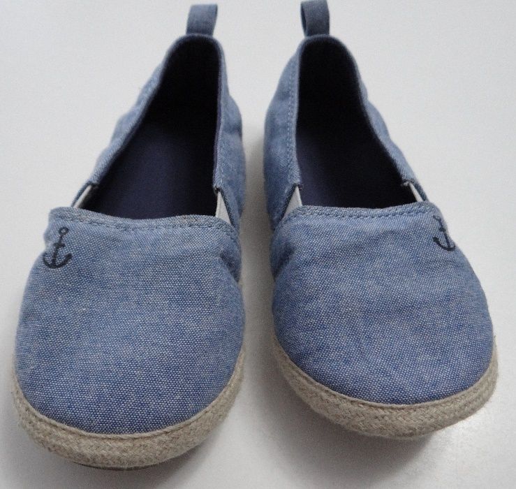 espadryle H&M nowe roz. 24