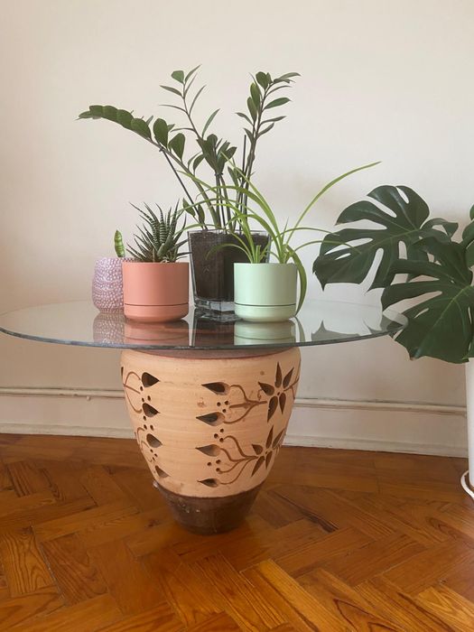 Mesa de centro vidro