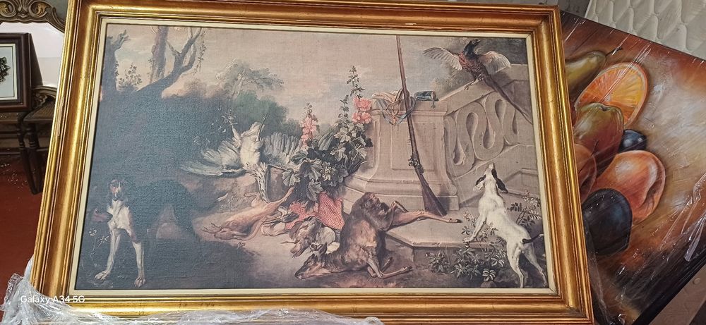 "The Dead Roe" (A Corça Morta) de Jean-Baptiste Oudry (1686–1755).