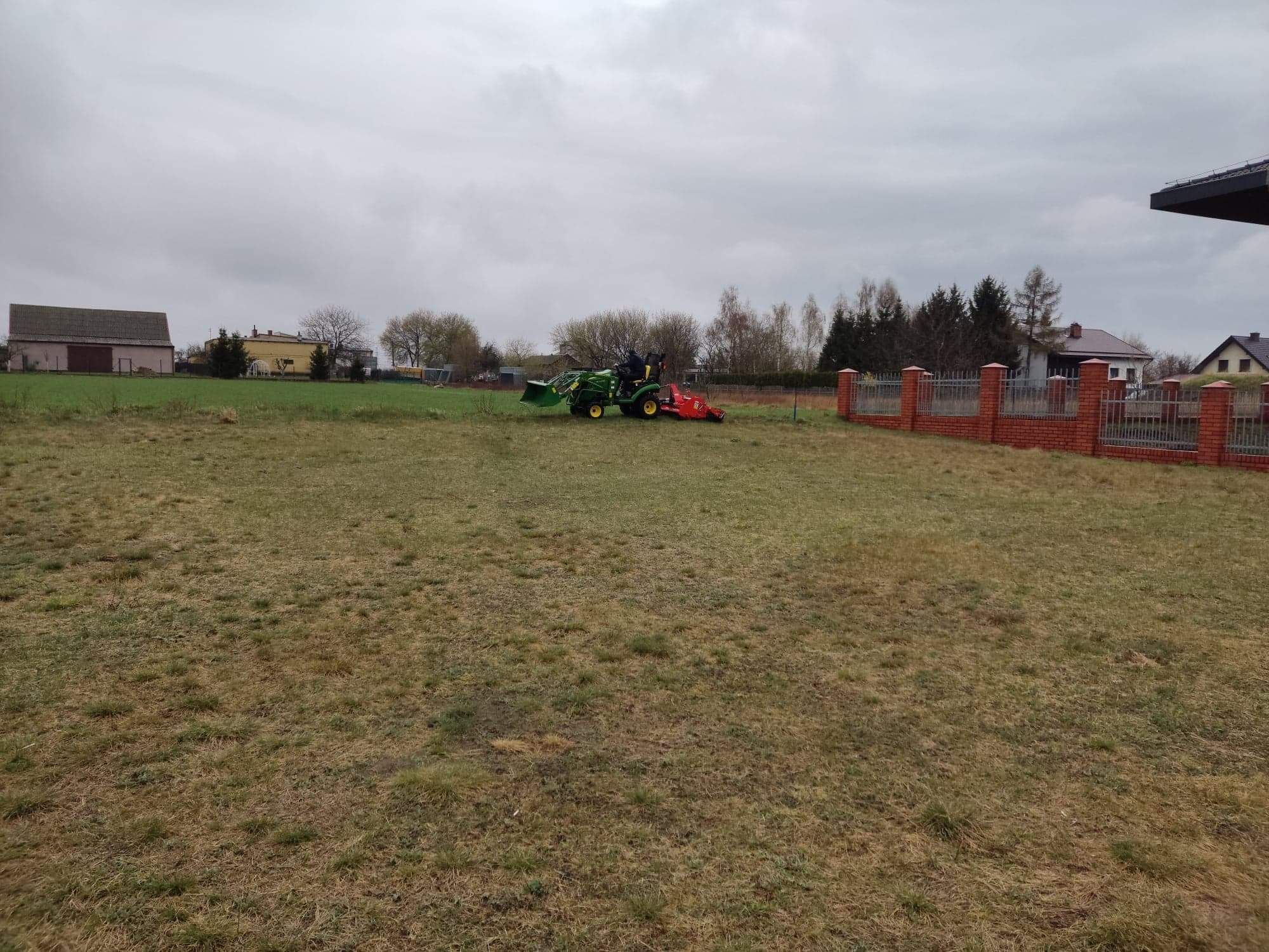 Usługi glebogryzarką separacyjną,mini traktor niwelacja, koszenie