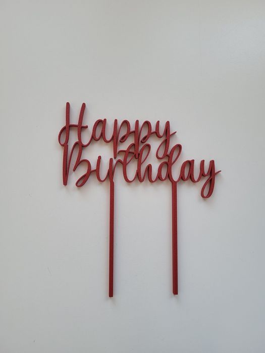 Topper "Happy Birthday "