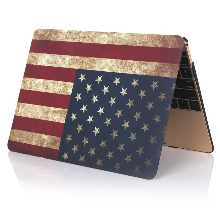 Накладка для MacBook Pro/Air 13-16 амер. И брит.флаг(2016-2023 г)