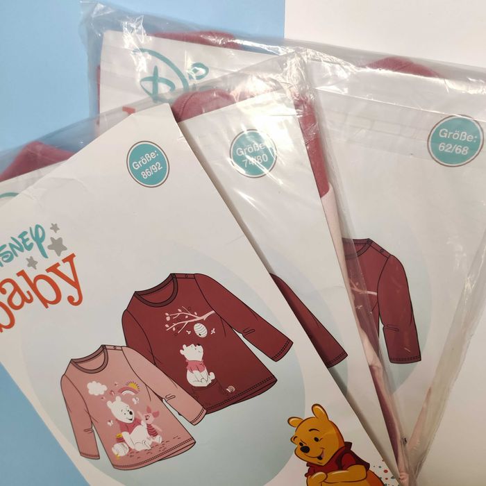 Набір регланів з принтом Вінні Пух від Disney, лонгслів, реглан, кофта