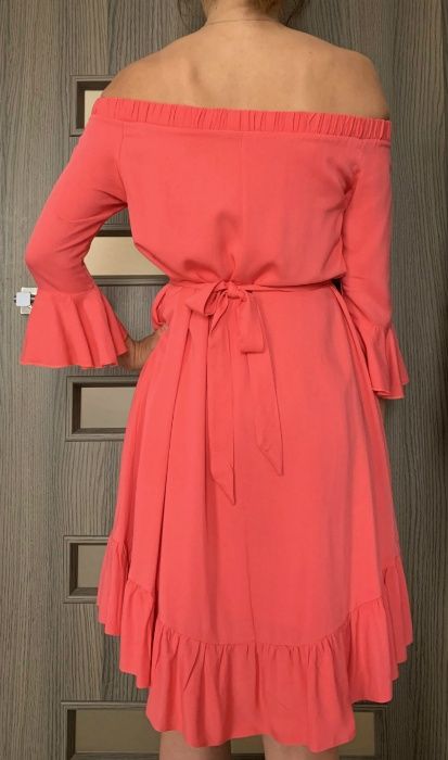 O.N.E. / sukienka hiszpanka bardot odkryte ramiona / 36 38 40 one size