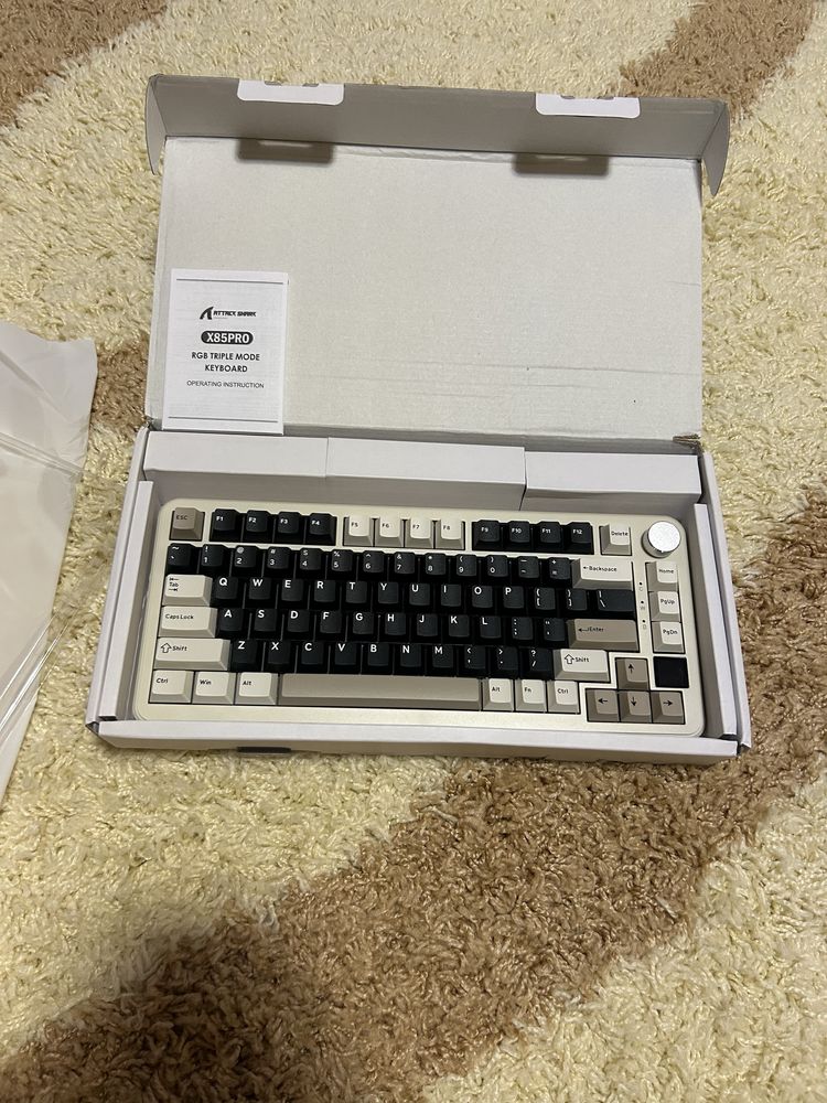 Клавиатура Attack Shark X85 Pro Нова!
