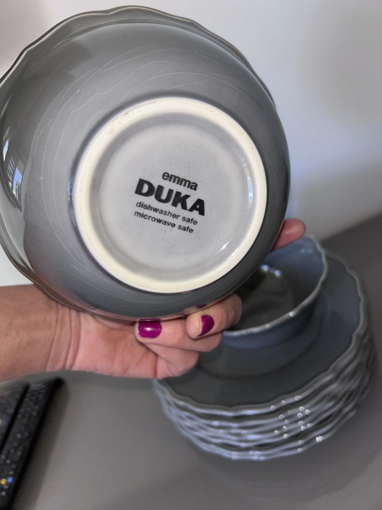 Duka talerze 140 +miseczka GRATIS