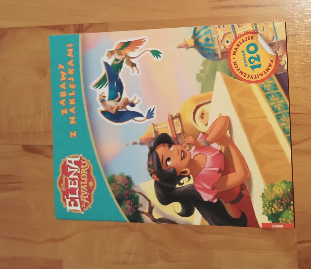 Elena z Avaloru - nowa książka z zabawami + naklejki