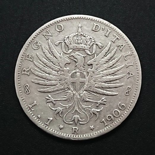 1 ліра Італія монета Срібло lira