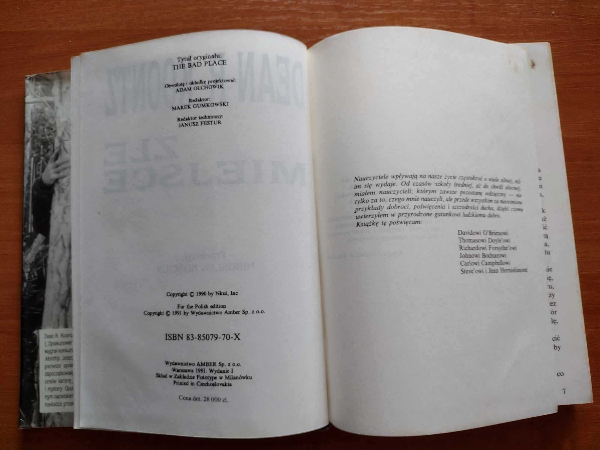 Dean R. Koontz - Złe miejsce