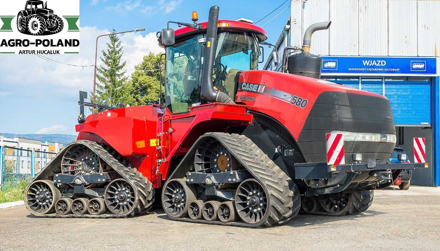 Трактор CASE IH QUADTRAC 580 - 2014 рік - 5455 м/г - GPS - AUTOPILOT
