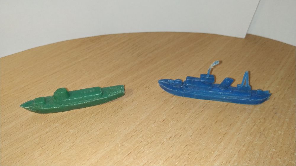 Кораблики игрушечные, всё что осталось от набора.80-е годы СССР