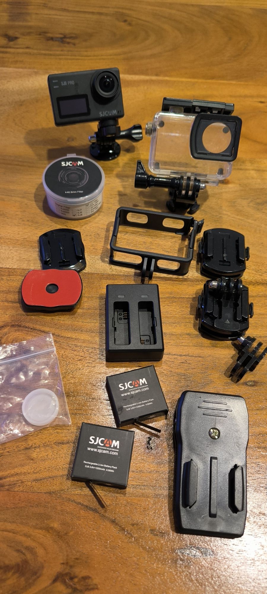 Action CAM SJ8 pro a funcionar
