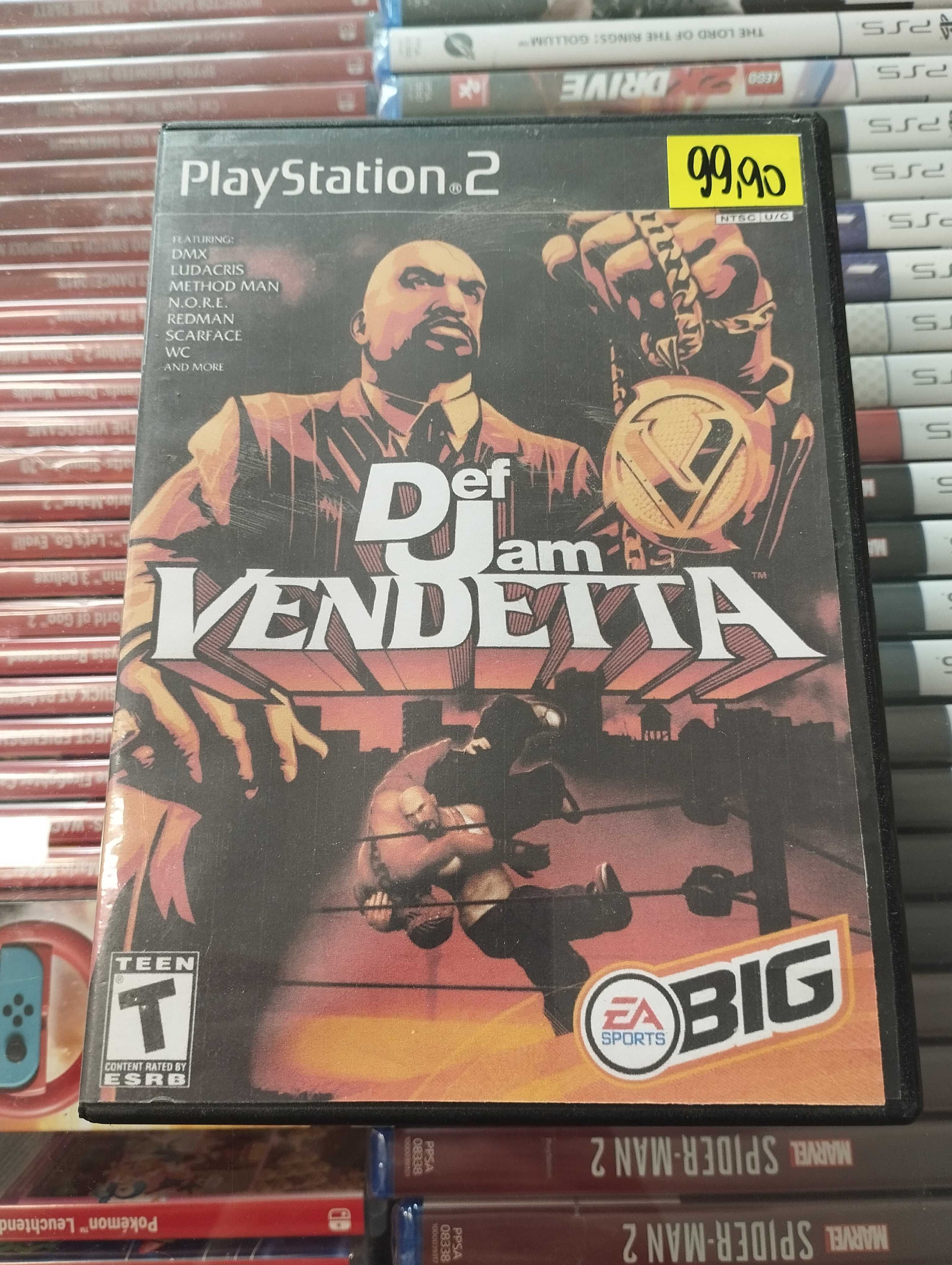 NTSC USA Def Jam Vendetta [PS2] Greatest Hits,
